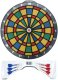 Zestaw Tarcza Soft Perforowana Dart Gra w Rzutki Lotki KUBISPORT 36 cm 1