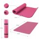 Mata do ćwiczeń  jogi 190x60x1,5 cm fuksja 10