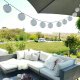 Girlanda solarna ogrodowa RISA 20LED 7,6m LUMILED 12