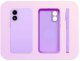 Etui do Motorola Moto G04 / G24 / E14 (Osłona Kamery, Fioletowe)   Szkło 9H 3