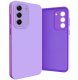 Etui do Samsung Galaxy S21 FE (Osłona Kamery, Fioletowe, Plecki)   Szkło 9H 5