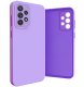 Hello Case Etui do Galaxy A52 4G / 5G / A52s 4G (Osłona Kamery, Fioletowe)   Szkło 9H 6