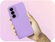 Etui do Samsung Galaxy S24 (Osłona Kamery, Fioletowe, Plecki)   Szkło 9H 4