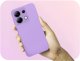 Etui do Xiaomi Redmi Note 13 4G (Osłona Kamery, Fioletowe, Plecki)   Szkło 4
