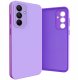 Etui do Samsung Galaxy A15 (Silikonowe, Osłona Kamery, Fioletowe)   Szkło 5