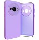 Etui do Xiaomi Redmi A3 (Osłona Kamery, Fioletowe, Ochronne, Case)   Szkło 1