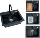 Zlewozmywak Alveus SINK ATROX30 G91 WITH MIXER BLACK 2
