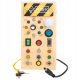 Tablica MONTESSORI Sensoryczna DREWNIANA Manipulacyjna LED Włącznik Światła 1
