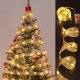 TAŚMA LED CHOINKOWA LAMPKI STROIK WSTĄŻKA 4m 40LED 7