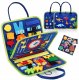 Tablica MONTESSORI Walizka EDUKACYJNA Sensoryczna dla DZIECI Manipulacyjna 1