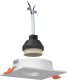 vidaXL Lampy wpuszczane  12 szt. Kwadrat GU10 Białe 91x91 mm 1