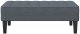 vidaXL Ciemnoszary Drewno Średni Trwała Tapicerowana Ławka 4