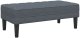 vidaXL Ciemnoszary Drewno Średni Trwała Tapicerowana Ławka 6