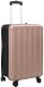 vidaXL Walizka składana  twarda 24'' różowe złoto 43x27x66 cm ABS 1