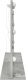 Lustro vidaXL Lustro Toaletowe Szary beton Beton 100 x 55 x 18 cm Lustro 4