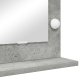Lustro vidaXL Lustro Toaletowe Szary beton Beton 100 x 55 x 18 cm Lustro 5