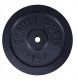Obciążenie żeliwne 15kg, czarne, 30 mm 1