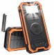 POWERBANK SOLARNY 4xUSB 20000mAh 20W INDUKCJA IP65 4