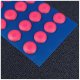 X-raypad Obsidian Skates Universal Dots Raudona 40 vnt. (6.5 x 0.8 mm) (Raudoni) Pakaitiniai Pelė Feet 1