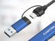 CANYON HUB DS-02 4 w 1 USB-A/C Niebieski 2