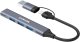 CANYON HUB DS-02 4 w 1 USB-A/C Szary 2