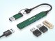 CANYON HUB DS-02 4 w 1 USB-A/C Zielony 3