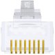 Unitek Wtyk modularny Pass-Through RJ45 Cat. 7, 50szt. OT1094ATP01 2
