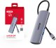 HUB USB Unitek Unitek Hub 4w1 USB-C 10 Gbps, 2x USB-A i 2x USB-C H1112DGY01 1