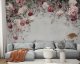 Fototapeta Kwiaty Róże Beton Sypialnia Salon Tapeta Flizelina 350X250 1