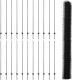 Słupki ogrodzeniowe vidaXL 22 szt U-Channel Szary 150 cm Stal, Sześciokątne ogrodzenie vidaXL Szary 1,5x50 m Stal 1
