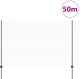 Słupki ogrodzeniowe vidaXL 22 szt U-Channel Szary 150 cm Stal, Sześciokątne ogrodzenie vidaXL Szary 1,5x50 m Stal 2