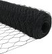 Słupki ogrodzeniowe vidaXL 22 szt U-Channel Szary 150 cm Stal, Sześciokątne ogrodzenie vidaXL Szary 1,5x50 m Stal 8