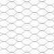 Słupki ogrodzeniowe vidaXL 22 szt. U-Channel Szary 120 cm Stal, Ogrodzenie sześciokątne vidaXL Szare 1,2x100 m Stal 7