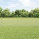 vidaXL Słupki ogrodzeniowe 11 szt. U-Channel 60 cm Stal ocynkowana, Ogrodzenie sześciokątne 0.5x100 m Stal ocynkowana 1