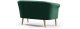 Sofa ESPERO styl skandynawski welur z guzikami monolith 37 2
