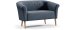 Sofa ESPERO styl skandynawski welur z guzikami monolith 77 1
