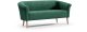 Sofa ESPERO styl skandynawski 3 osobowa welur z guzikami monolith 37 1