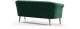 Sofa ESPERO styl skandynawski 3 osobowa welur z guzikami monolith 37 1