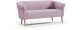 Sofello Sofa ESPERO styl skandynawski 3 osobowa welur z guzikami manila 09 1