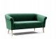 Sofa ESPERO styl skandynawski 3 osobowa welur monolith 37 1