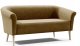 Sofa ESPERO styl skandynawski 3 osobowa welur monolith 48 1
