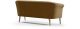 Sofa ESPERO styl skandynawski 3 osobowa welur monolith 48 1
