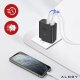 Ładowarka sieciowa 40W 2x USB 2x USB-C Alogy Super Fast Charger Szybkie ładowanie PowerDelivery PD Czarna 4