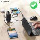Ładowarka sieciowa 40W 2x USB 2x USB-C Alogy Super Fast Charger Szybkie ładowanie PowerDelivery PD Czarna 7