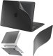 Etui do Apple Macbook Air 13 13.3" - 2018-2021 (M1 A2337/A2179/A1932) Alogy AirGuard Elastyczna obudowa Matowa Czerń 1