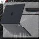 Etui do Apple Macbook Air 13 13.3" - 2018-2021 (M1 A2337/A2179/A1932) Alogy AirGuard Elastyczna obudowa Matowa Czerń 2