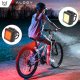 Lampka rowerowa na rower przednia tylna zestaw 2 lampek przód + tył COB USB Alogy Bike Light 10