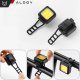 Lampka rowerowa na rower przednia tylna zestaw 2 lampek przód + tył COB USB Alogy Bike Light 7