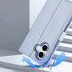 Etui skórzane do iPhone 16 Dux Ducis Lawa z portfelem MagSafe błękitne 12
