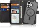 Etui ochronne do iPhone 16 Dux Ducis Lawa MagSafe + portfel  czarne 1